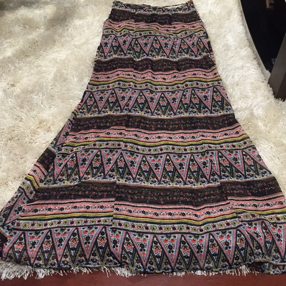 Sheer Maxii Skirt